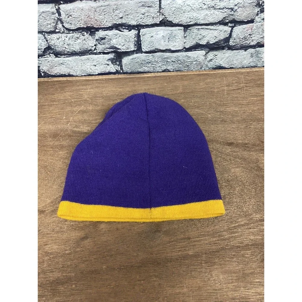 Minnesota Vikings Reebok Team Apparel Boys 4-7 Beanie Hat Acrylic